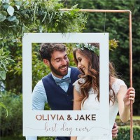 DIY Best Day Fotorahmen
