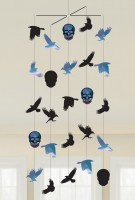 Shimmer Skull Halloween Mobile 1m