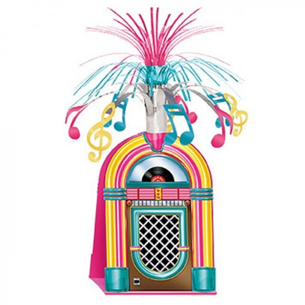 Bunte Jukebox Tischfontäne