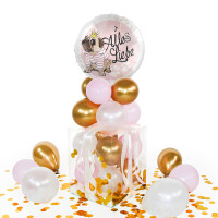 Vorschau: Balloha Geschenkbox DIY Mops Alles Liebe XL