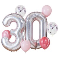 Starful 30th Birthday Ballon Bouquet
