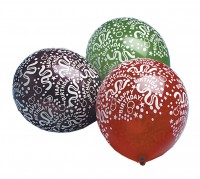 5 Bunte Happy Birthday Ballons Time To Party 30cm
