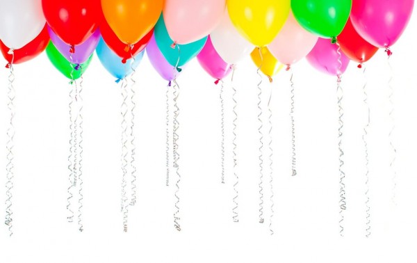 100 bunte Latex Ballons 20cm