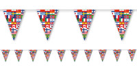 Länderparty Papier-Wimpelkette 3,5m x 30cm