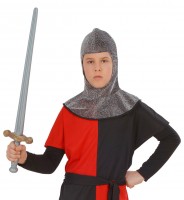 Förhandsgranskning: Knight Baldwin huva för barn