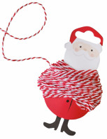 Vorschau: Rot-Weißes Geschenkband 10m