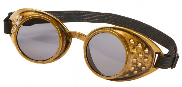 Mac Max Steampunk Brille In Bronze
