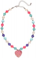 Bunte Prinzessin Herzchenhalskette