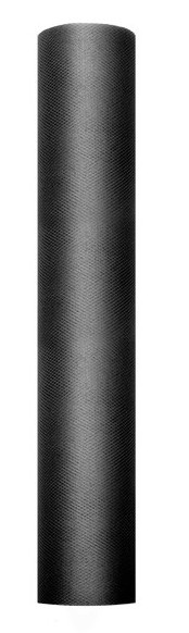 Schwarze Tüll Fläche 9 x 0,3m 2