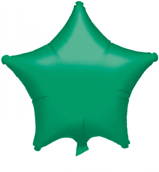 Dunkelgrüner Sternballon 48cm