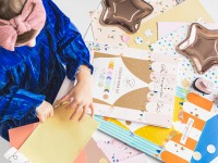 Vorschau: A4 Bastelpapier Set 34-teilig