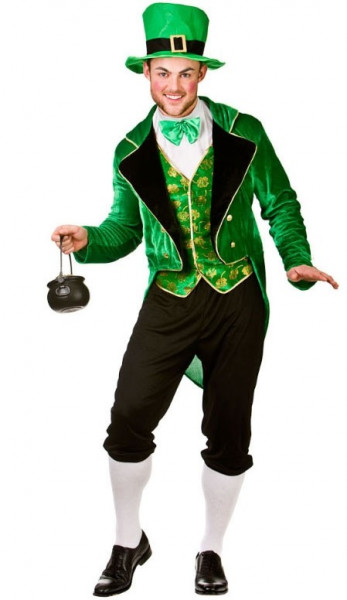 St Patrick Kobold Kostüm für Herren
