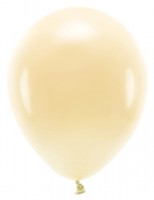 Vorschau: 100 Eco Pastell Ballons light peach 30cm