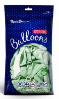Vorschau: 10 Partystar Luftballons Pistazie 30cm