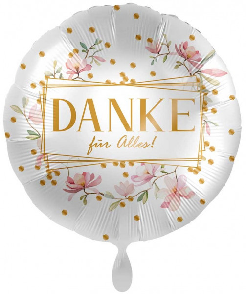 Danke für alles Folienballon 45cm