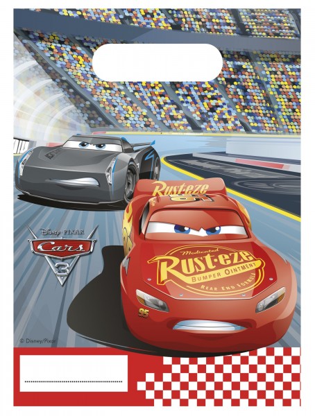 6 Cars Evolution Mitgebsel Geschenktüten