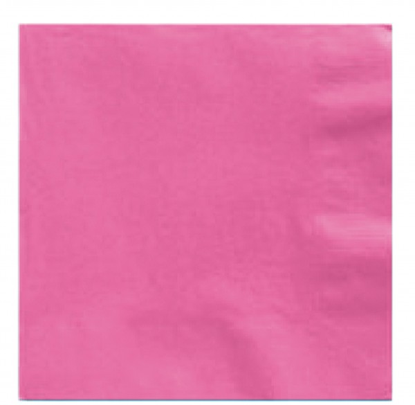 50 Servietten Mila rosa 33cm