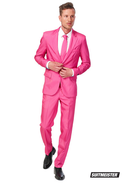 Suitmeister Partyanzug Solid Pink