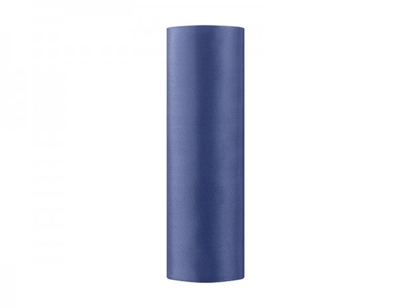 Dunkelblauer Satin auf Rolle 16cm x 9m 2