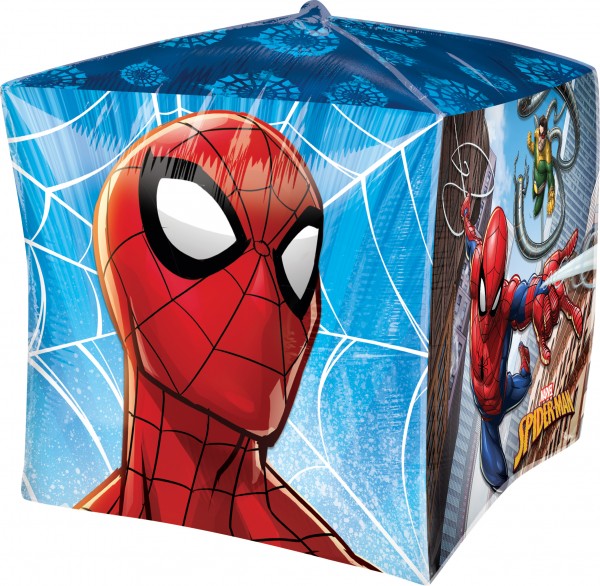 Würfel-Folienballon Spider-Man 38cm 2