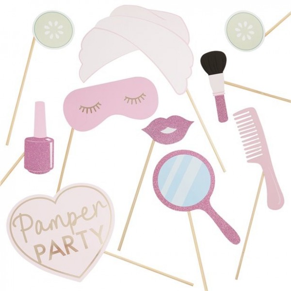10 Pamper Party Foto Requisiten 2