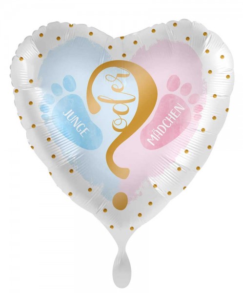 Junge oder Mädchen Folienballon 71cm