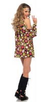 Hippie Mädchen Grete Kostüm