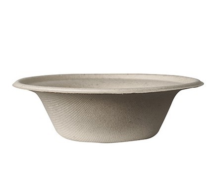 50 Zuckerrohr Schalen Carmen natur 15,5cm
