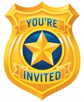 8 Polizei Revier Einladungskarten