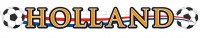Holland Fußball Girlande 1,15m x 12cm