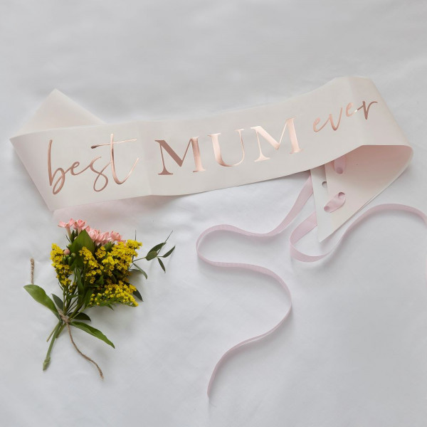 Beste Mutter Schärpe Rósegold