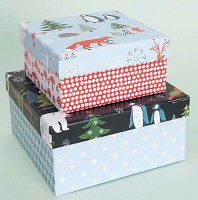 Vorschau: Geschenkbox zum Selbergestalten 20x15x6cm