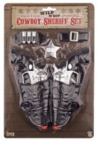 Wild West Sheriff Pistole & Holster