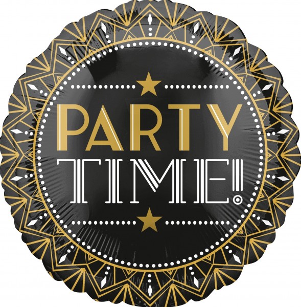 Folienballon Party Time 43cm