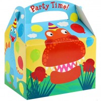 Dinoparty Geschenkbox rechteckig 15cm