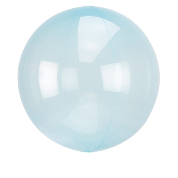 Himmelblauer Orbz Ballon 40cm