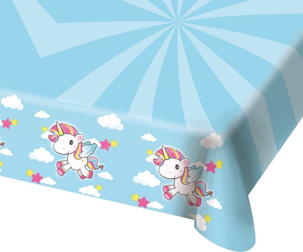 Einhorn Poppy Tischdecke 1,8 x 1,2m