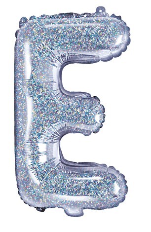 Holografischer E Folienballon 35cm