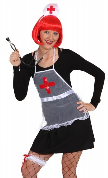 4-Teiliges Krankenschwesterkostüm Accessoires-Set