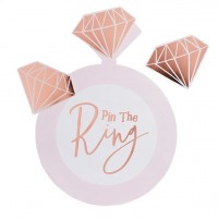 Brides Babes Pin the Ring Partyspiel