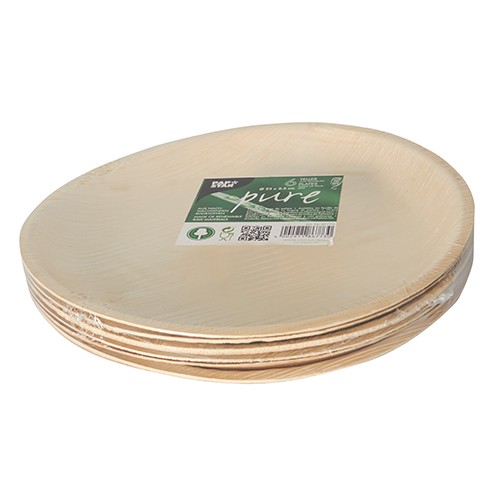 6 Palmblatt Teller Vivaldi rund 23cm 3