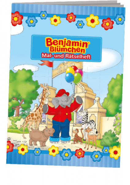 Benjamin Blümchen Mal- und Rätselheft