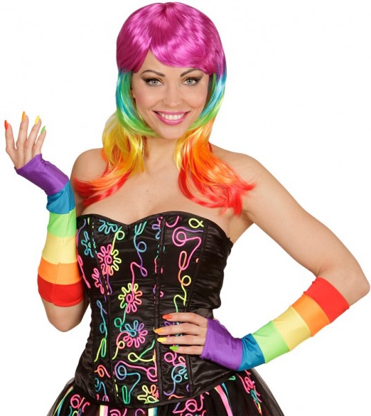 Regenbogen Armstulpen