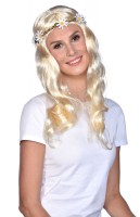 Blonde Hippie Damenperücke Louisa