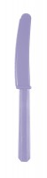 20 Plastikmesser Mila lila