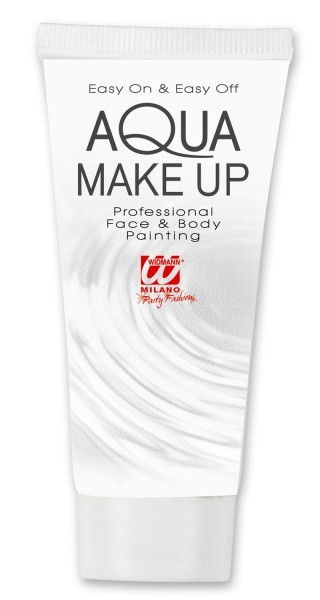 Weiße Aqua Schminke 30ml