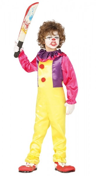 Bunter Clown Overall für Kinder