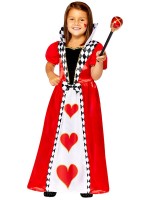 Förhandsgranskning: Queen of hearts flickadräkt