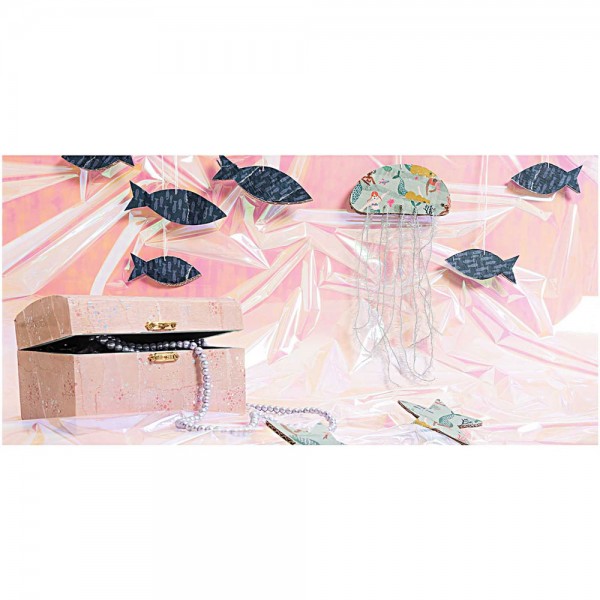 Paper Patch Papierbogen rosa Bläschen 30x42cm 5