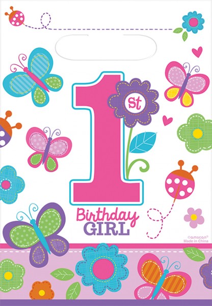 Sweet First BDAY Geschenkbox Mädchen 16,5x25cm